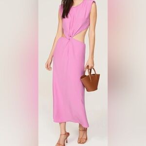 Scotch & Soda Vibrant Pink A-Line Skirt
